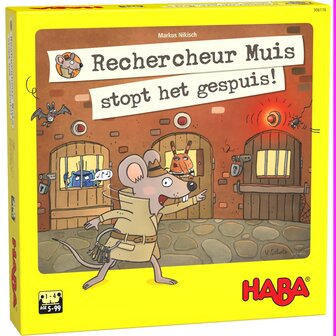 HABA Rechercheur muis stopt het gespuis  5+