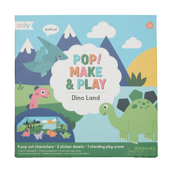 Ooly &ndash; Pop Make Play &ndash; Dino Land