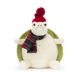 JellyCat Snowman Timmy Turtle