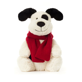 JellyCat Bashful Winter Puppy