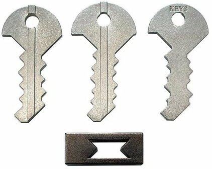 Eureka-Huzzle Cast Puzzle - Cast Key lll (level 6)