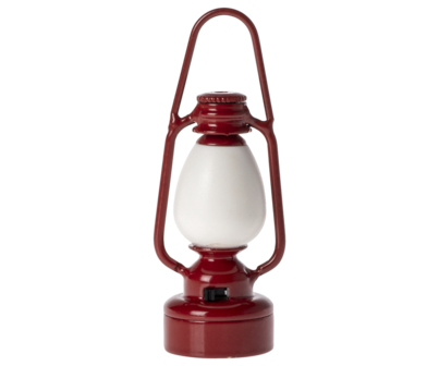 Maileg Vintage lantern, Mouse - Red