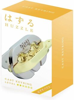 Eureka-Huzzle Cast Puzzle - Keyring  (level 2 )