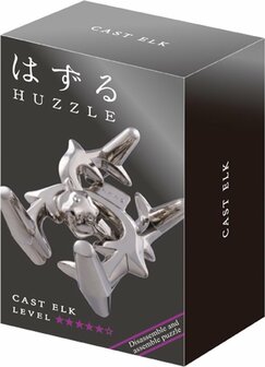 Eureka-Huzzle Cast Puzzle -Elk (level 5 )