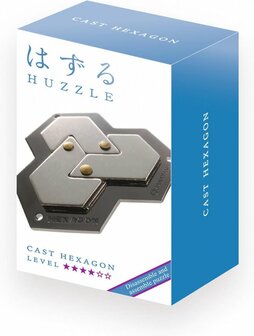 Eureka-Huzzle Cast Puzzle-Hexagon (level 4 )