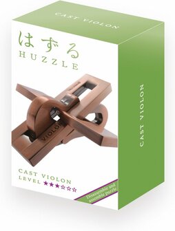 Eureka-Huzzle Cast Puzzle-Violon (level 3 )