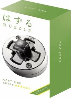 Eureka-Huzzle Cast Puzzle-Hex (level 3 )