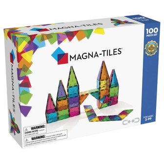 MAGNA-TILES&reg; Clear Colors 100 Piece