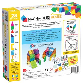 MAGNA-TILES&reg; House 28 Piece Set