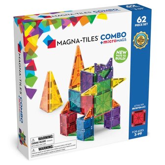 MAGNA-TILES&reg; Combo 62 Piece Set