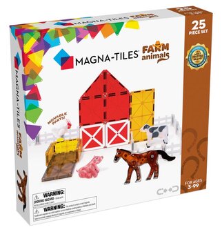 MAGNA-TILES&reg; Farm Animals 25 piece