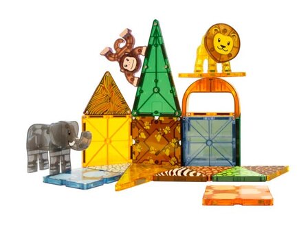 MAGNA-TILES&reg; Safari Animals 25 Piece Set