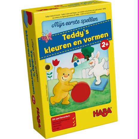 HABA Teddy's kleuren en vormen 2+