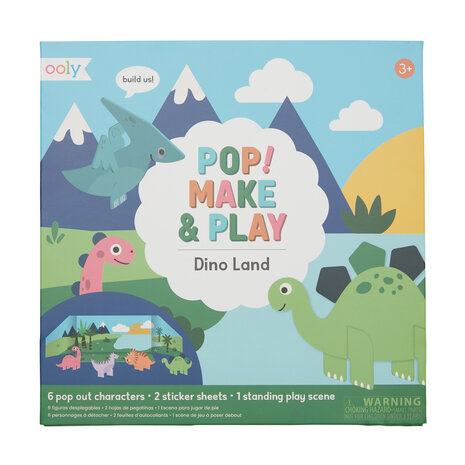 Ooly – Pop Make Play – Dino Land