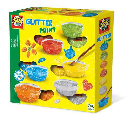 SES Creative Plakkaatverf glitter