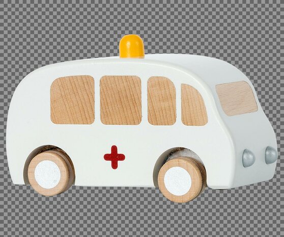 Maileg houten ambulance