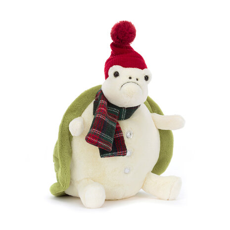 JellyCat Snowman Timmy Turtle