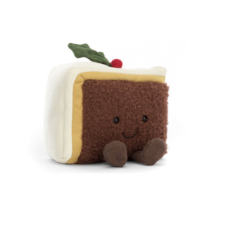 JellyCat Amuseables Slice of Christmas Cake