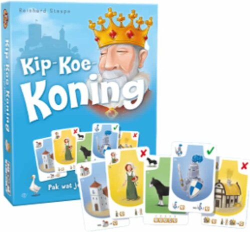 White Goblin Games - Kip-Koe-Koning - Kaartspel