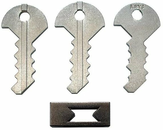 Eureka-Huzzle Cast Puzzle - Cast Key lll (level 6)