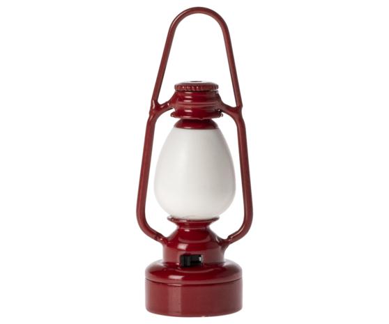 Maileg Vintage lantern, Mouse - Red