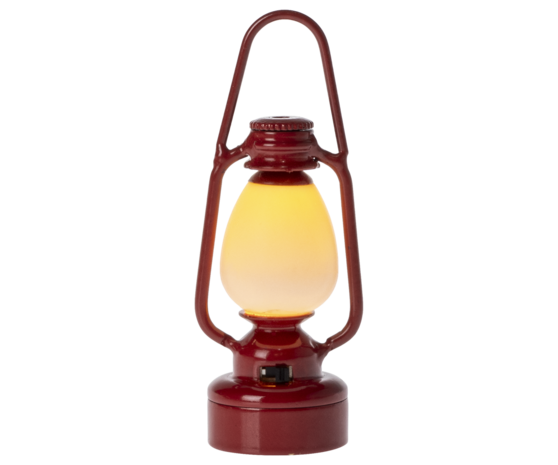 Maileg Vintage lantern, Mouse - Red