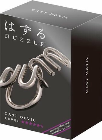 Eureka-Huzzle Cast Puzzle - Devil  (level 5 )