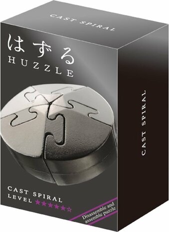 Eureka-Huzzle Cast Puzzle - Spiral  (level 5 )