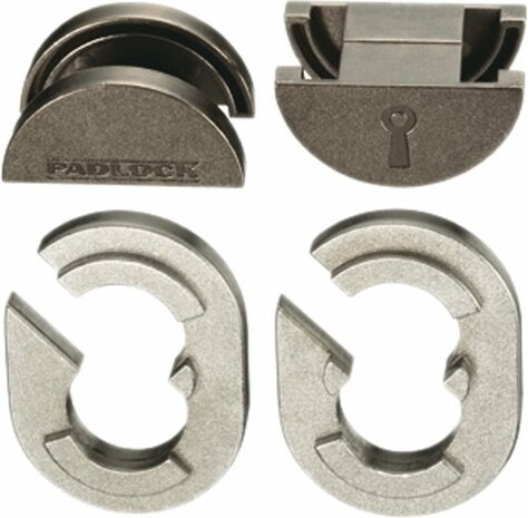 Eureka-Huzzle Cast Puzzle-Padlock (level 5 )