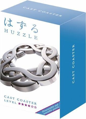 Eureka-Huzzle Cast Puzzle-Coaster (level 4 )