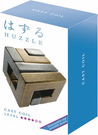 Eureka-Huzzle Cast Puzzle-Coil (level 4 )