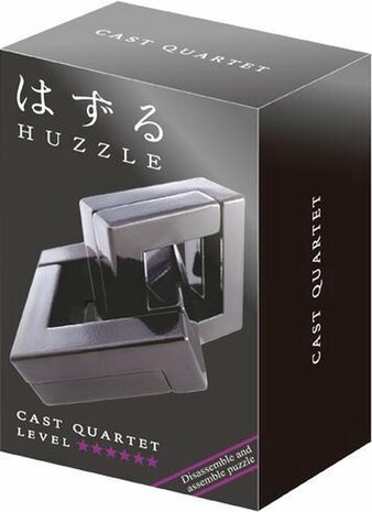 Eureka-Huzzle Cast Puzzle - Quartet  (level 6)