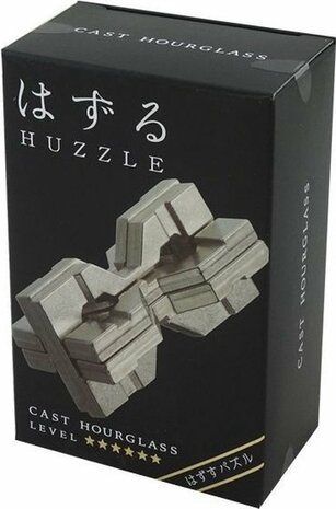 Eureka-Huzzle Cast Puzzle - Hourglass (level 6)